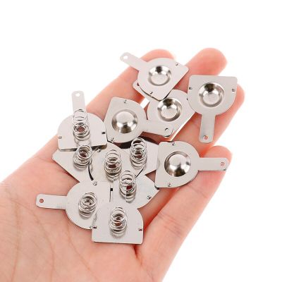 100pcs 18650 Positive And Negative Single Contact Spring Plate ( 50Pairs) 16x18.5mm Food Storage  Dispensers