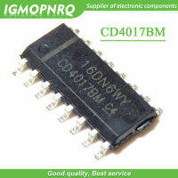 10ชิ้น CD4017BM SOP16 CD4017 SOP CD4017BM96 SMD IGMOPNRQ