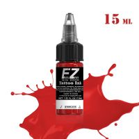 EZ Tattoo InK 15ML/Bottle Vibrant Smooth Tattoo Inks Pigment for Precise Outlining Beauty Skin Body Art 25 Colors Decanters