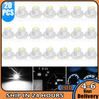 20 X T4 T4.2 Neo Wedge 1-smd Led Cluster Instrument Dash หลอดไฟ Dashboard โคมไฟหลอดไฟสีขาว