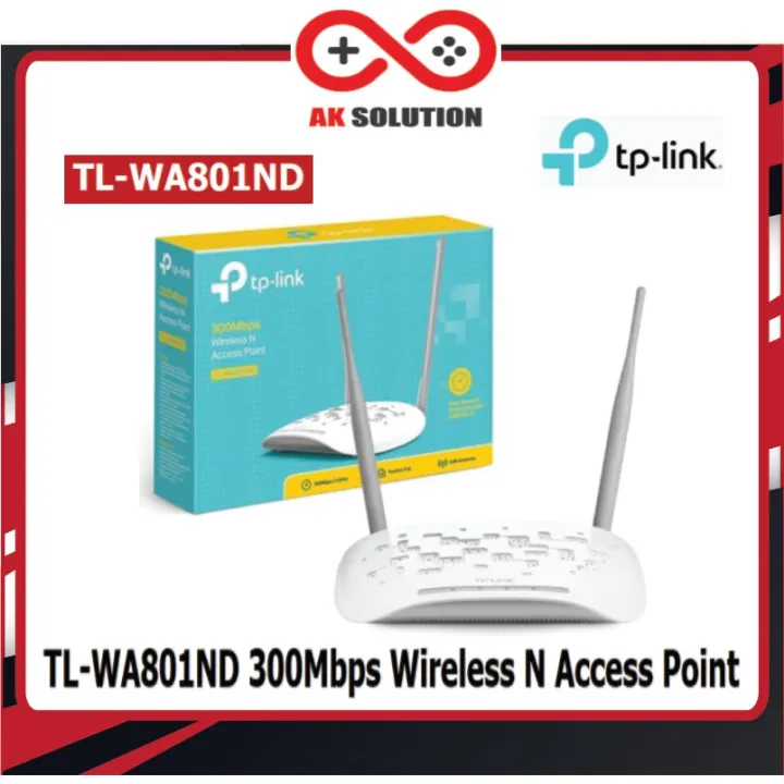 TPLink TLWA801N, 300Mbps Wireless N Access Point อุปกรณ์ขยายสัญญาณไวไฟ Lazada.co.th