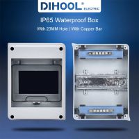 [HOT Jkdddgl 689] Caja De Distribución Eléctrica De Plástico Interruptor De Circuito De Cable De Cable De Unión De IP65 5 8 12 15 18 Y 24 Vías Exteriores