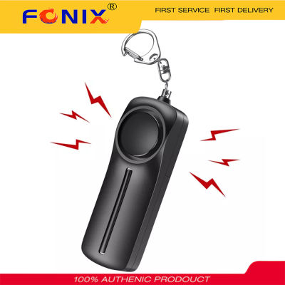 FONIX Safe Sound Personal Alarm, 130dB พวงกุญแจปลุกส่วนบุคคล,สัญญาณเตือนความปลอดภัยฉุกเฉินพร้อมไฟ LED สำหรับผู้หญิง Child Self Security Alarm Tool