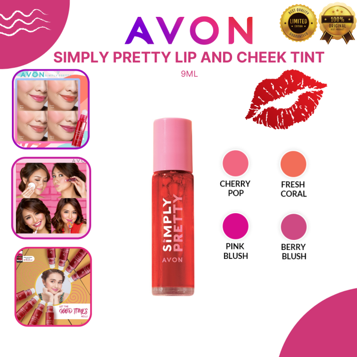 Avon Simply Pretty Lip And Cheek Tint 9ml Lazada Ph