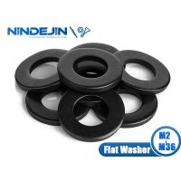 ﹉▲◑ NINDEJIN 1/100Pcs Plain Flat Washer M2 M2.5 M3 M4 M5 M6 M8 M10 M12 M14 M16 M18 M20 M22 M27 M30 M33 M36 Carbon Steel Washers Gaskets