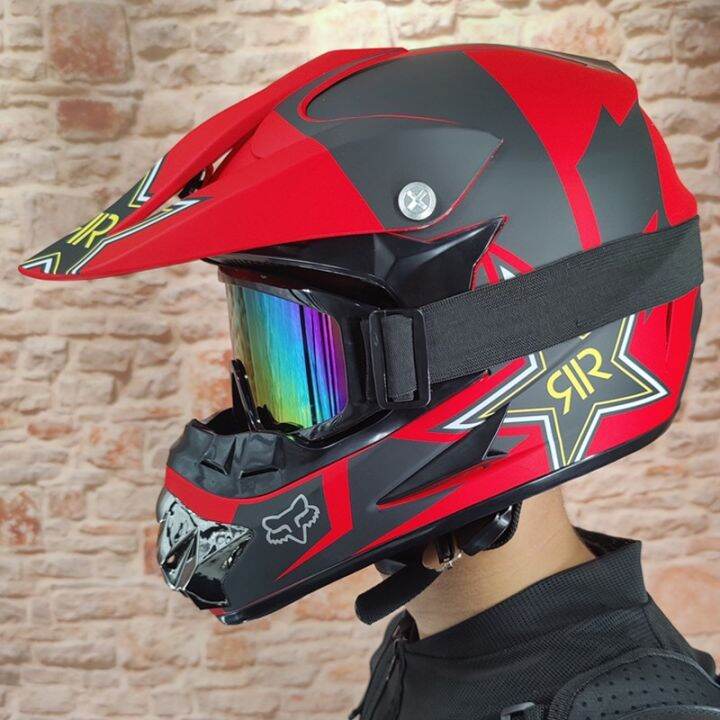 ICC Standard Motorcycle Helmet Motorcross Offroad Helmets ATV Dirtbike