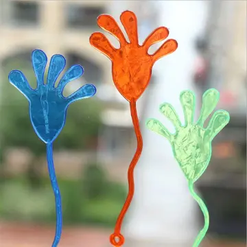 10 Pcs Kids Party Supply Favour Mini Sticky Jelly Stick Slap Squishy Hands  Toy
