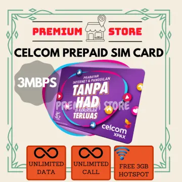 Celcom prepaid unlimited