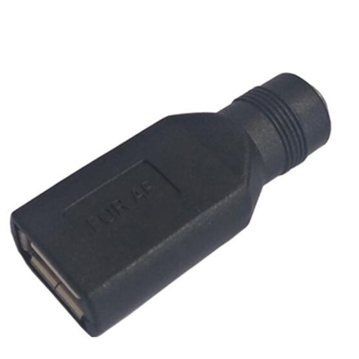 qkkqla-5v-usb-female-jack-to-round-head-hole-5-5-x-2-1mm-female-jack-dc-power-interface-conversion-charger-adapter-connector