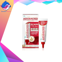 Puricas Plus ADVANCED Dragon’s Blood C&amp;E Scar Gel เพียวริก้าส์ พลัส+ แอดวานซ์ 9/20 g.  รอยแผลสดถึงแผลเก่า (1ปี) ทาแผลได้ทันทีไม่ต้องรอตกสะเก็ด