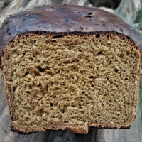 EBFS Echter Sauerteig DUNKLES Brot ca. 1300 Gramm / nicht geschnitten./ EBFS Real Sourdough DARK bread approx. 1300 gram / not sliced