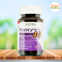 Vistra forty plus 40 multivitamins 30 แคปซูล วิสทร้า ฟอร์ที พลัส