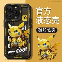 SC8plusxr รวมทุกอย่าง13Xsmax Pikachu อ่อนเคสโทรศัพท์ iPhone 15 Apple 11/12 714pro การ์ตูน