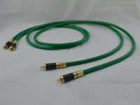 2328 Audio Cable RCA interconnect cable Analog Audio Interconnect with Carbon RCA Connector