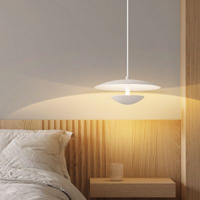 [COD] bedroom bedside chandelier modern minimalist creative living room background wall net red long line