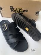 dép quai ngang doctor martens da bò cao cấp đế cao 5cm DT1,2,3,4