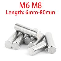 6-100Mm 304 Pin Silinder Baja Tahan Karat Mencari Dowel M6 M8 Pin Kunci Silinder Padat Batang Tetap Pin Dowel Logam Batang Padat