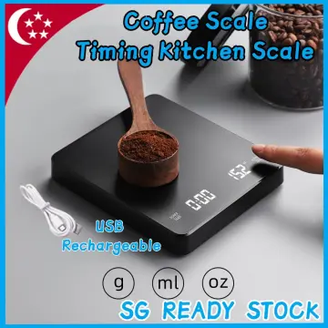 BARISTA-3KG Kitchen Coffee Scale, 6.6lb