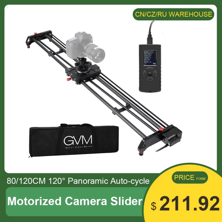 GVM GR120QD Camera Slider 120cm Motorized Camera Slider Track Dolly