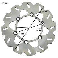 รถจักรยานยนต์ด้านหลังดิสก์เบรกโรเตอร์สำหรับคาวาซากิ D-Tracker 250 1998-2005 KLX300 96-08 KX125 KX250 89-02 KLX300R 97-03 KX500 90-04