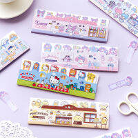 120 หน้า Kawaii การ์ตูนญี่ปุ่น Sticky Notes ไดอารี่ DIY สติกเกอร์ตกแต่ง MeMO Pad บุ๊คมาร์คโรงเรียนอุปกรณ์สำนักงานเครื่องเขียน-Yrrey