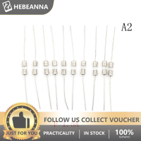 hebeanna 10pcs F1A/1.5A/2A/3A/5A Fast blow Glass Tube ฟิวส์ Axial Lead 3.6X10mm 250V