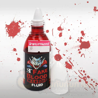 เลือดปลอม ST เลือดปลอมคุณภาพ มอก. fake blood make up thick ชนิดเหลว เลือดปลอมฮาโลวีน ขนาด 20 ml. จำนวน 1ขวด พร้อมส่ง