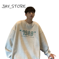 JAY_STORE เสื้อสเวตเตอร์  เสื้อกันหนาวมีฮู้ด เสื้อกันหนาว เสื้อแขนยาวชาย เสื้อกันหนาว ดีสําหรับชายหาด ด้านล่างที่ยืดหยุ่น สบาย กันลื่น MWY2391EIG 38Z230920