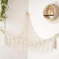 Gazechimp Boho เปลของเล่นแขวน Macrame สิ่งที่ความจุมากสำหรับห้องเล่น