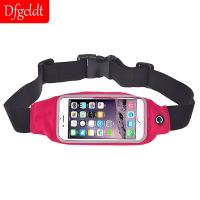 6 inches Sports Running Waist Bag Outdoor Jogging Belt Waterproof Phone Bag Case Gym Waist Holder Cover for iPhone Samsung Phone  Floaties