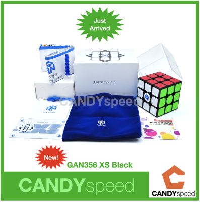 รูบิค GAN356 XS Black Rubik 3x3 ที่มี Option ให้เลือกปรับแต่งได้มากที่สุด | GAN 356 | By CANDYspeed