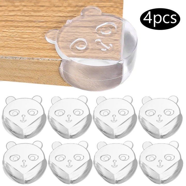 1PCS Transparent Anti Collision Angle PVC Pad Child Safety Corner Guard Baby  Collision Proof Protector Table Corner