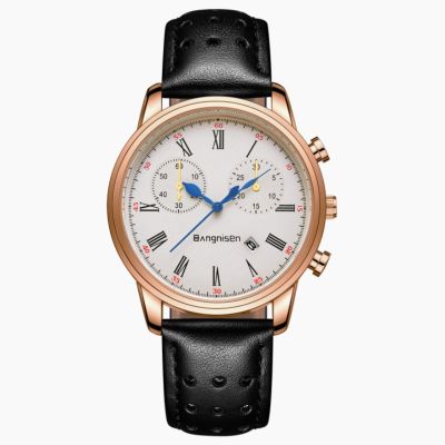【Hot seller】 [Low price limited grab] mechanical watch mens belt movement business waterproof luminous calendar