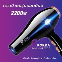 ไดร์เป่าผม Hair Dryer DLY-8033 2200วัตต์ เครื่องเป่าผมไฟฟ้า ลมร้อน/ลมเย็น