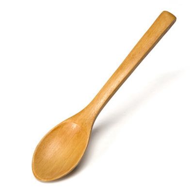 home supplies Kitchen Durable Cooking Wooden Spoon Stirring Spoon Coffee Scoop Thick Spoon Cutlery Spoon
