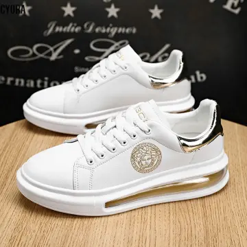 Versace Jeans Couture 74VA3SJ3-ZP209 White / Gold - Free delivery | Spartoo  NET ! - Shoes Low top trainers Women USD/$148.00