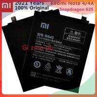 2021ต้นฉบับ100% BN43แบตเตอรี่4000MAh สำหรับ Xiaomi Redmi หมายเหตุ4X/หมายเหตุ4 Global Snapdragon 625คุณภาพสูง BN43แบตเตอรี่