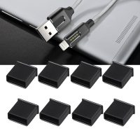 Hot 10Pc USB ชาย Anti-Dust Plug Stopper Cap Cover Protector ฝาปิดพลาสติกสีดำปลั๊กกันฝุ่น Scratch กันน้ำศัพท์มือถือ Accessories