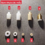 bom nhựa peek, bom nhựa đều áp, hạt nhựa pec, bom nhựa bọc đồng