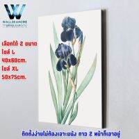 (Flash-Sale) รูปภาพติดผนัง ภาพกรอบลอย ภาพดอกไม้วินเทจ ของตกแต่งบ้าน ของตกแต่งห้องนอน ไม่ต้องเจาะผนัง พร้อมกรอบ By Walldeahome สุดพิเศษ รูปติดผนังสวยๆ กรอบ รูป ติด ผนัง รูปติดผนังใหญ่ รูปติดผนัง3d