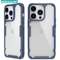 [ขายดี] FDD เคส TPU Pro ธรรมชาติ Nillkin สำหรับ iPhone 14 Max พีซีซิลิโคนนิ่มโทรศัพท์ฝาหลัง13 Plus