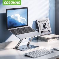 Portable Laptop Stand Aluminum Notebook Support Computer Bracket Macbook Air Pro Holder Accessories Foldable Lap Top Base For Pc Laptop Stands