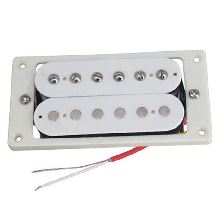 2ชิ้นกีต้าร์ไฟฟ้ามืออาชีพ-pickup-กีต้าร์-humbucker-pickup-50มม-คอ52มม-ชิ้นส่วนกีต้าร์ไฟฟ้าคอยล์คู่สะพาน