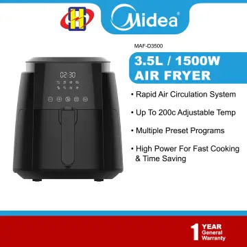 BRUNO Air Fryer 1500W 3.5L 100% Good Quality