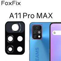 สำหรับ UMIDIGI A11 Pro MAX กระจกกล้องถ่ายรูปหลังที่เปลี่ยนฝาครอบชิ้นส่วนซ่อมแซมพร้อมสติกเกอร์กาว