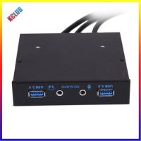 3.5  20Pin 2 USB 3.0พอร์ตHUB + HD Audio PC Front Panel