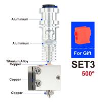 3d อะไหล่เครื่องพิมพ์โลหะทั้งหมด Nf ภูเขาไฟอัจฉริยะอัพเกรด V2.0 J Hotend 1.75มม. ชุดเครื่องอัดรีดสำหรับ V6 3 Prusa Mk3 Ddg