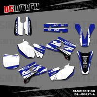 DSMTECH For YAMAHA YZ250F YZ450F 2003-2005 Motocross Team Graphics Background Decal Sticker Kits YZF 250 450 YZ 250F 450F