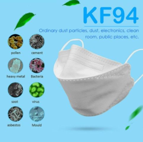 หน้ากากอนามัย-kf94-mask-หน้ากากอนามัยทรงเกาหลี-แพ็ค-10-ชิ้น-หน้ากากอนามัยเกาหลี-งานคุณภาพเกาหลีป้องกันไวรัส-pm2-5