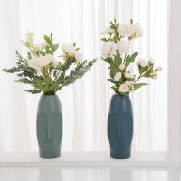 Northern European -Style Creative Vase Plastic Imitation Glaze Floral Living Room Modern Minimalist Abstract Decoratio